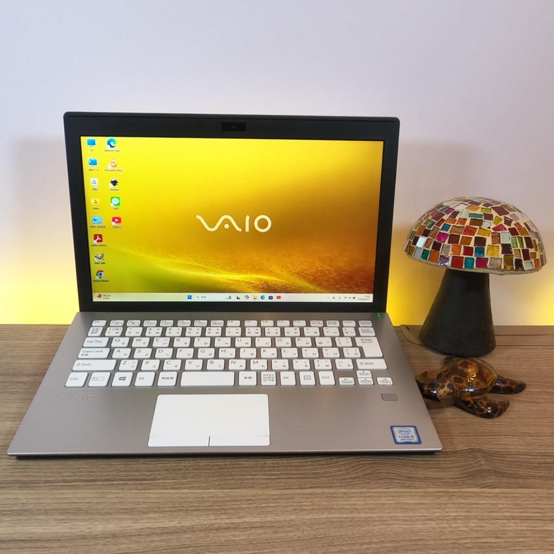 【超希少&美品】VAIO Proホワイトバッテリー増強仕様オフィス付きノートPC