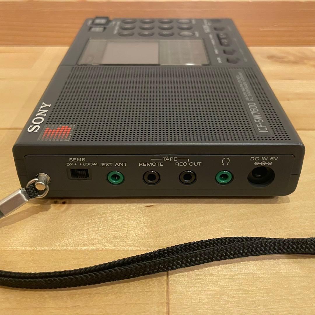 美品‼️SONY ステレオレシーバー ICF-SW7600 動作品