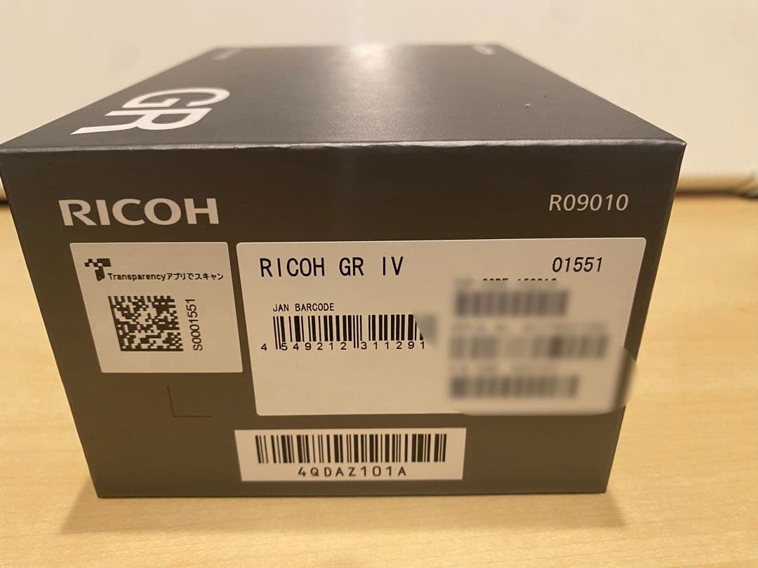 未開封 RICOH GRIV デジタルカメラ APS-C GR4