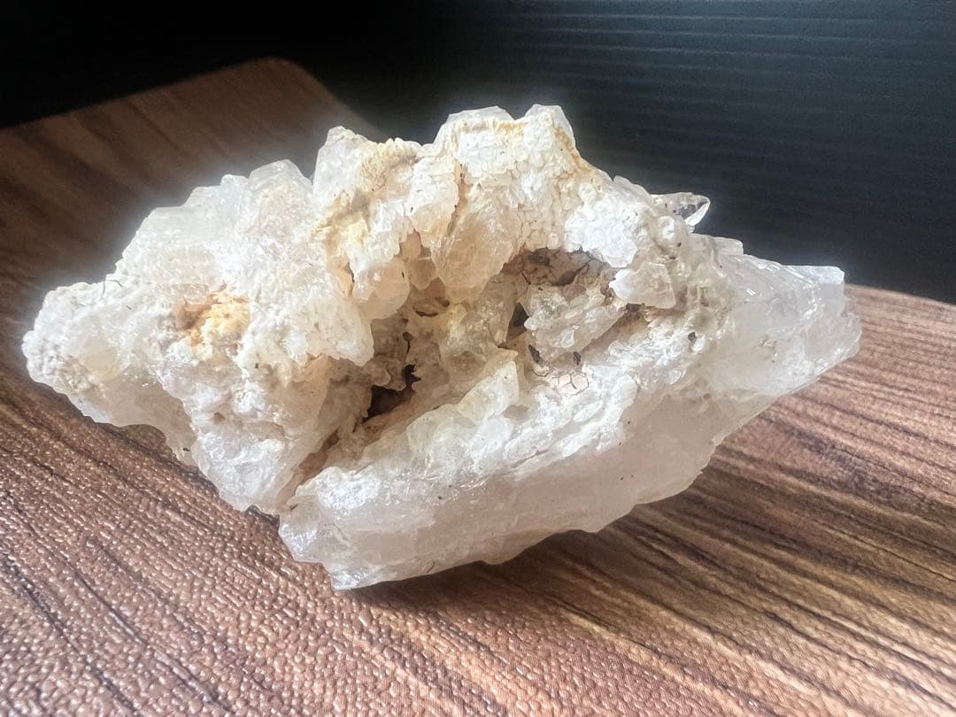 龍脈の精髄 国産エレスチャルクォーツ抜群の透明度AAA 宝石質