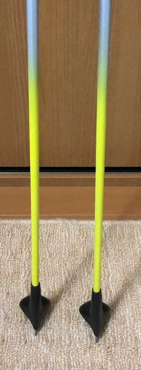 新品未使用 140cm exel クロスカントリースキー　ポール①