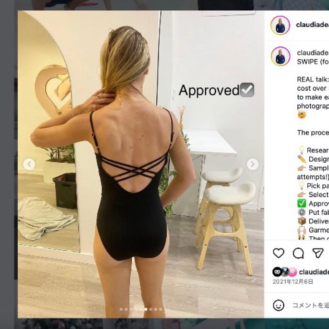 クラウディアディーン　レオタード　CLAUDIA DEAN 　サイズM/L