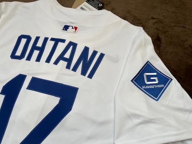 大谷翔平WBC2026出場/WS2025優勝記念パッチ付LimitedジャージＬ