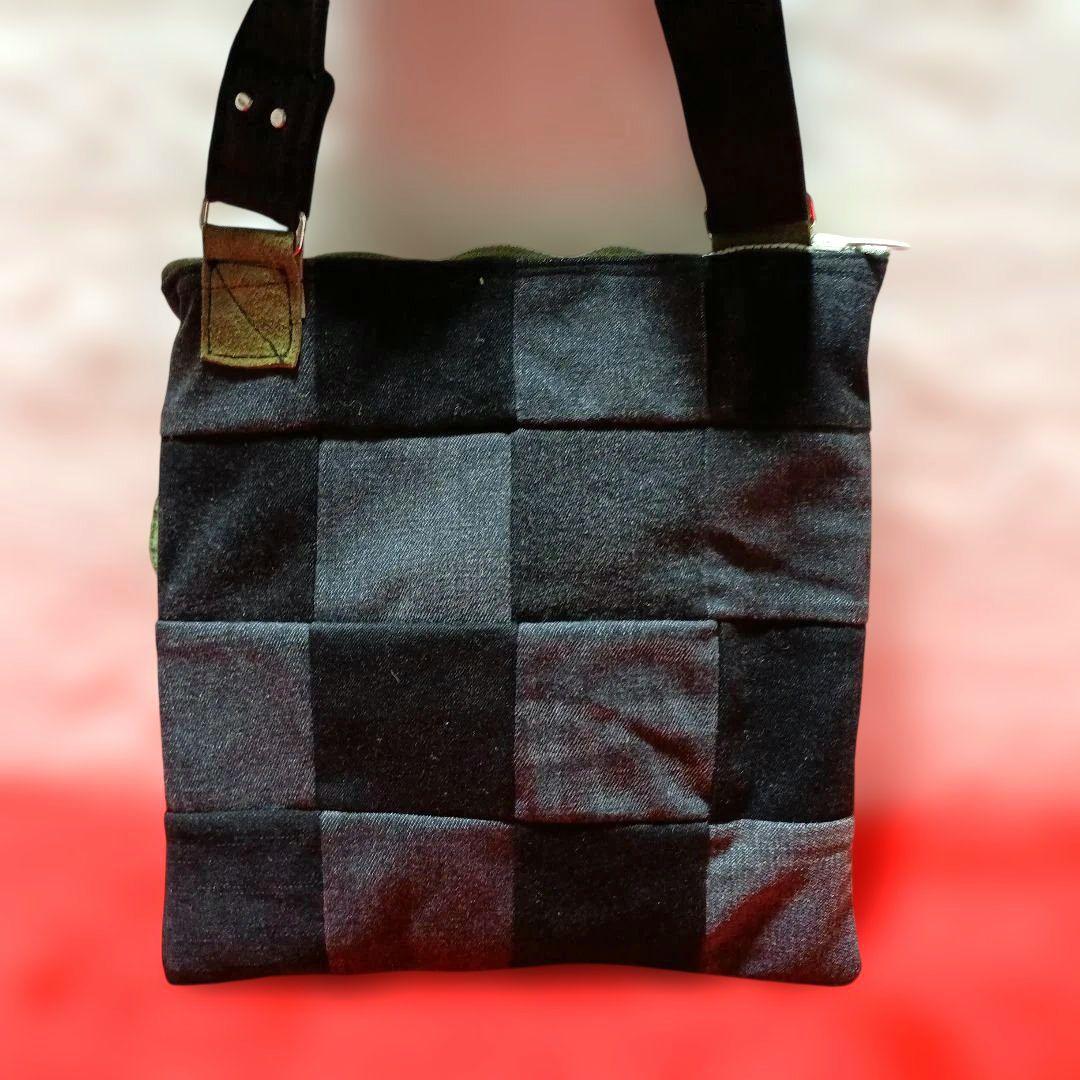 monaca様オーダー依頼品です！！ デニムリメイクミニショルダーバッグ　３点