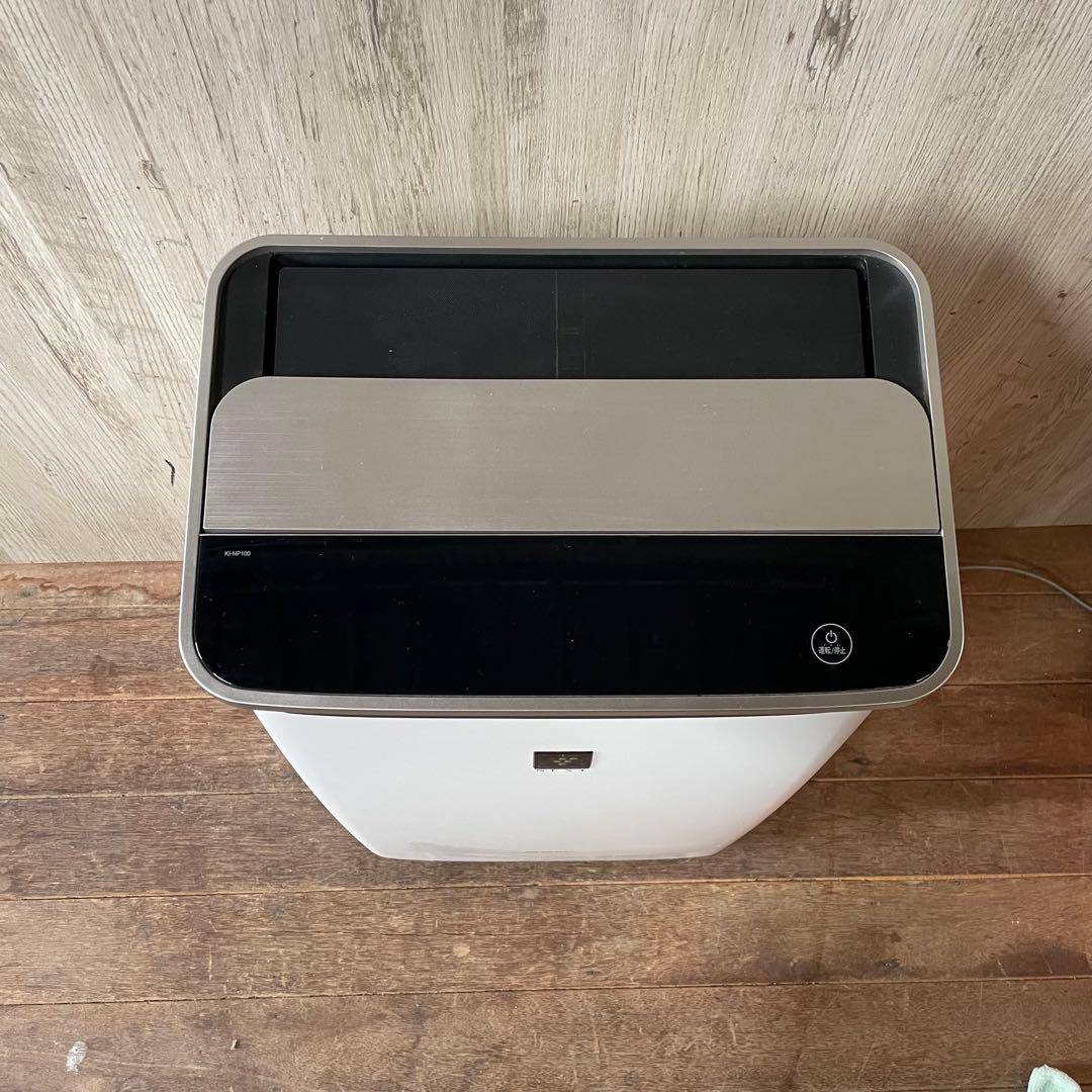 ①SHARP 加湿空気清浄機 KI-NP100-W プラズマクラスターNEXT