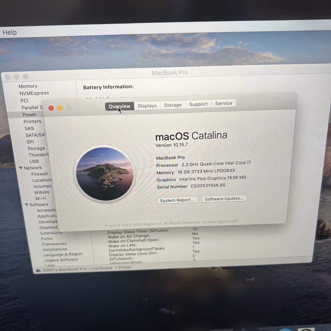 ち*わ様 MacBook Pro 2020 i7 16gB 512GB