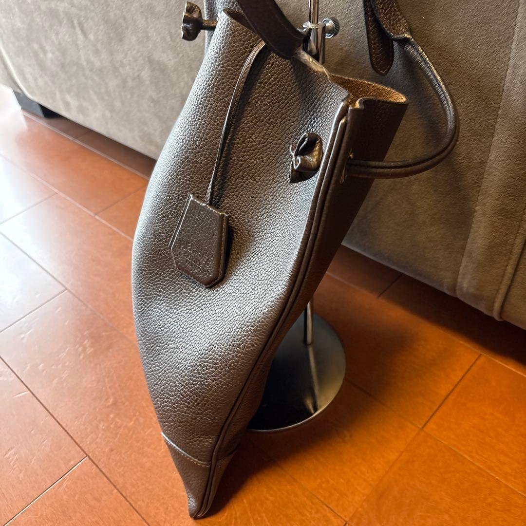 [HERMES]エルメスシルキーシティー　トリヨンクレマンス素材 ダークブラウン