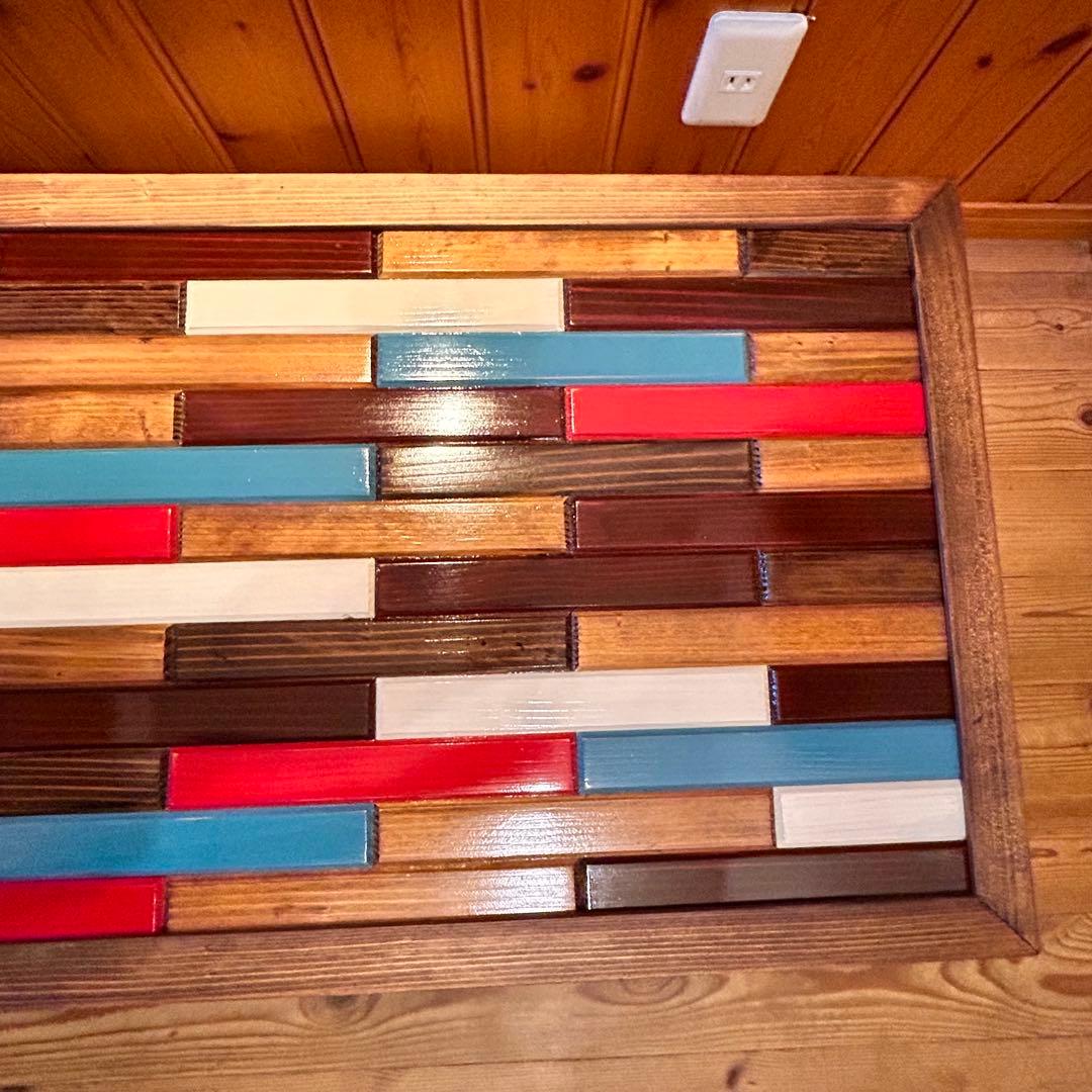 No.572 アイアンローテーブル　コーヒーテーブル　センターテーブル