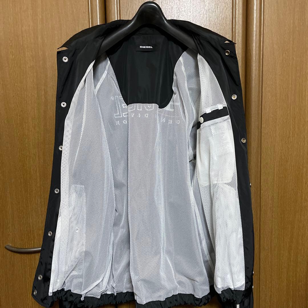 【美品】DIESEL コーチジャケット XL ブラック