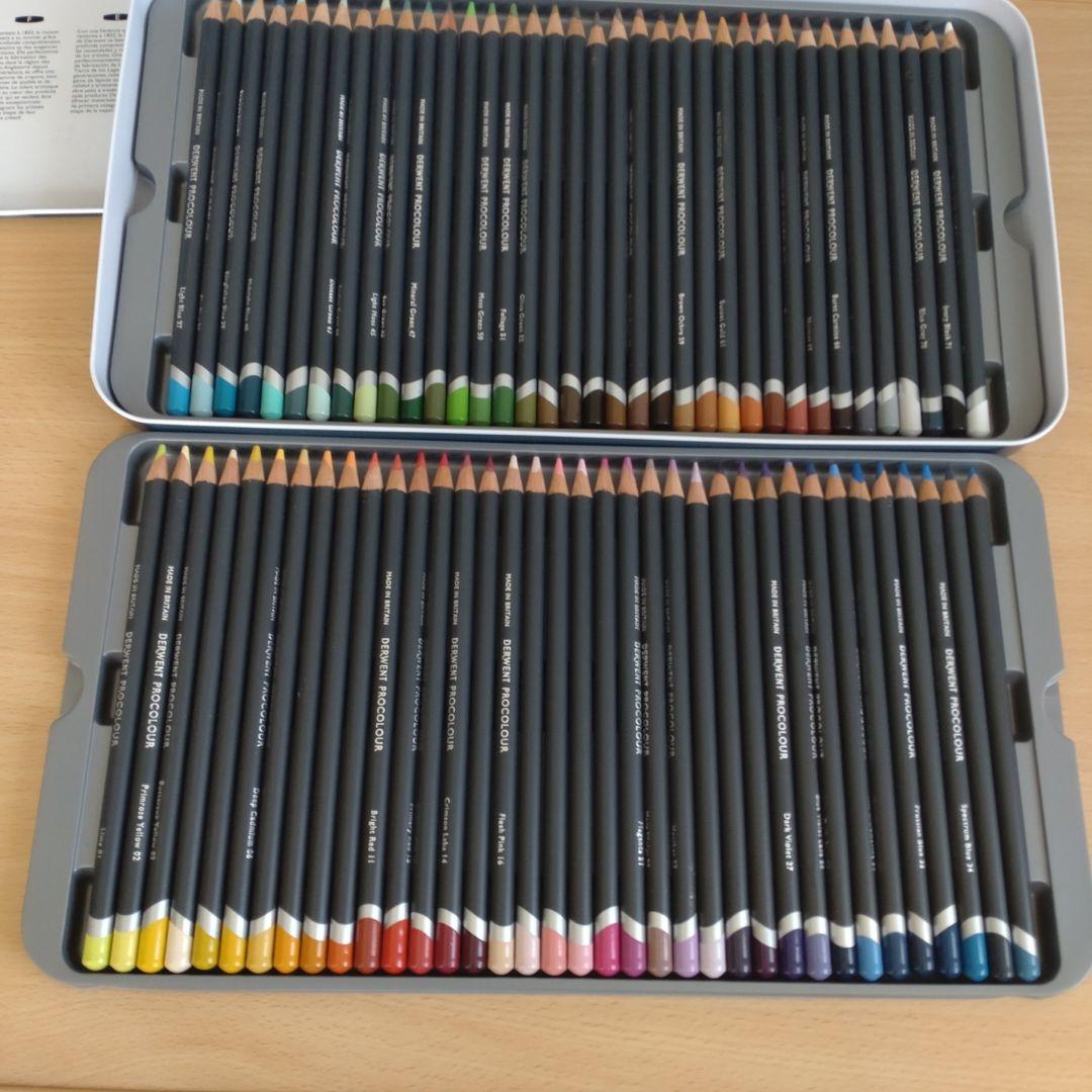 DERWENT PROCOLOUR 72色油性色鉛筆セット