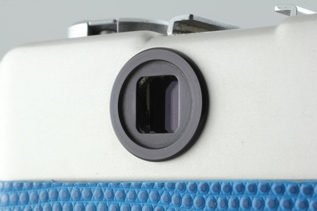 【整備済　美品】ブルー Canon Demi EE17　ハーフカメラ　露出計OK