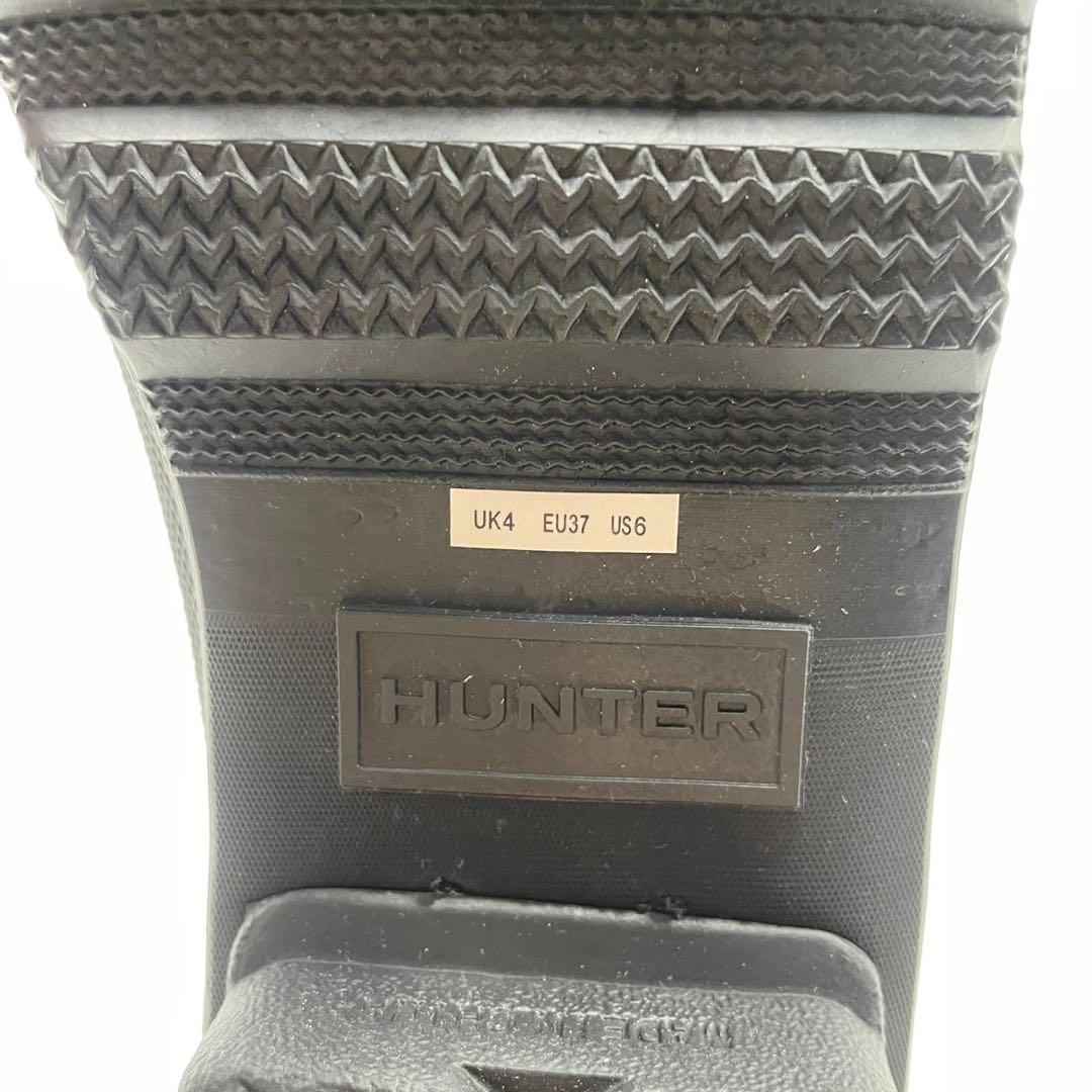 【未使用に近い】HUNTER ハンター ディズニー ミッキー レインブーツ