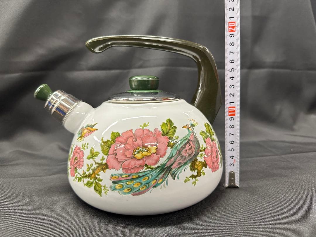 【保管品】BSW 西ドイツ製　ケトル　ホーロー　ほうろう　2.9L 20cm