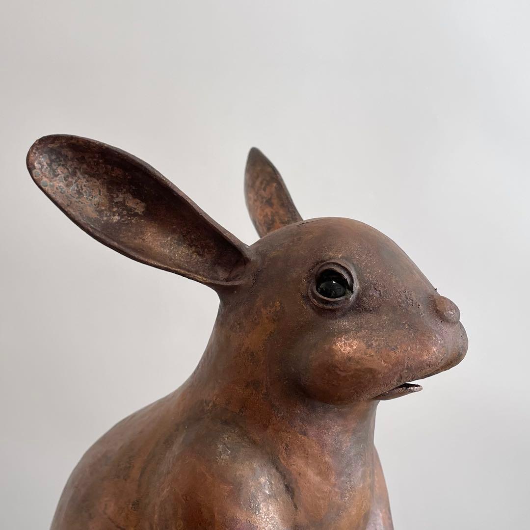 土屋陽太 鍛金 金工美術 一点もの うさぎ 兎 造形作家 オブジェ 金属工芸