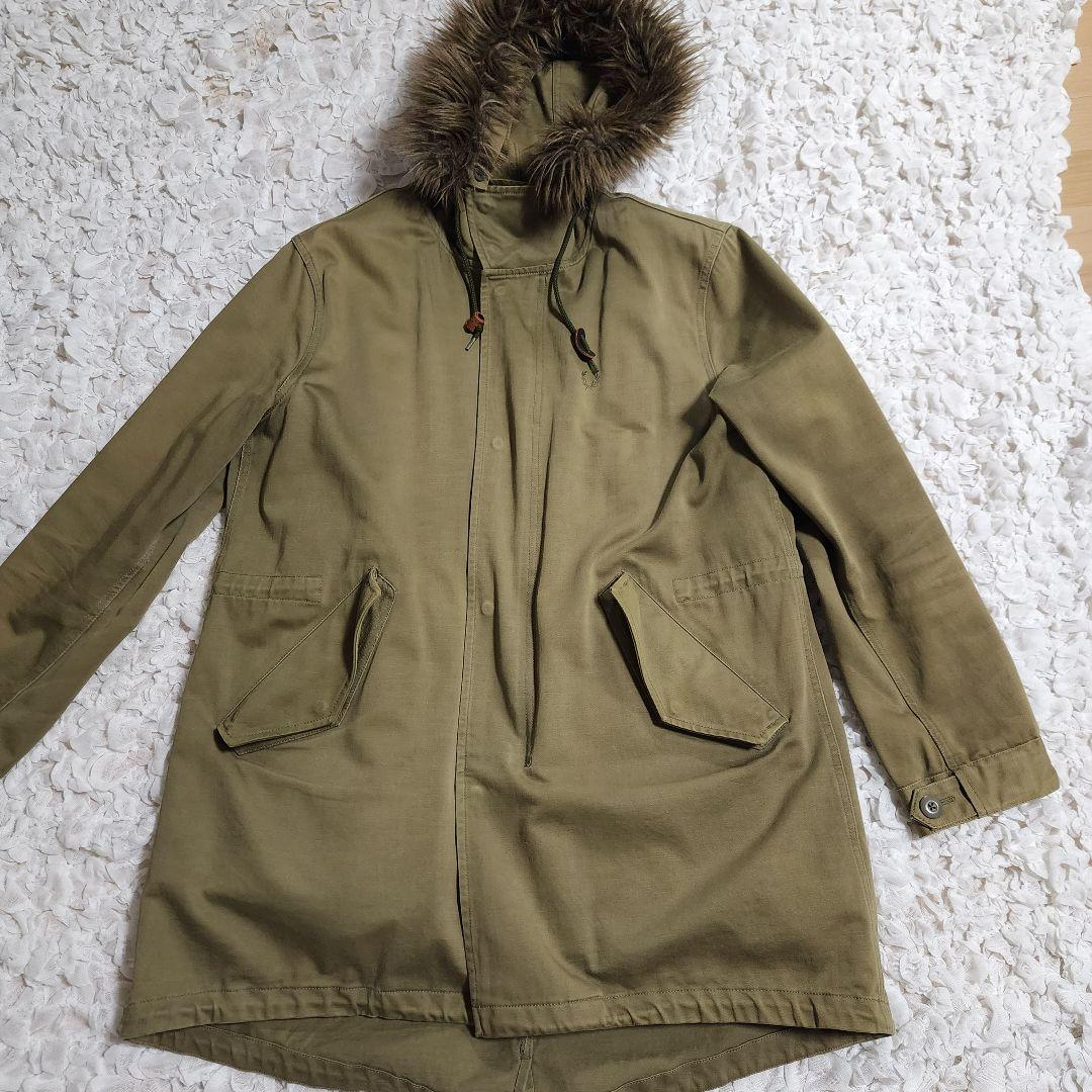 Viフレッドペリー ボアライナー付き モッズコート フィッシュテイル