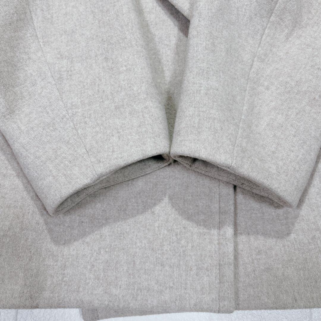 美品 MANTECOメルトンメランジミドル丈コート ユナイテッドアローズ M