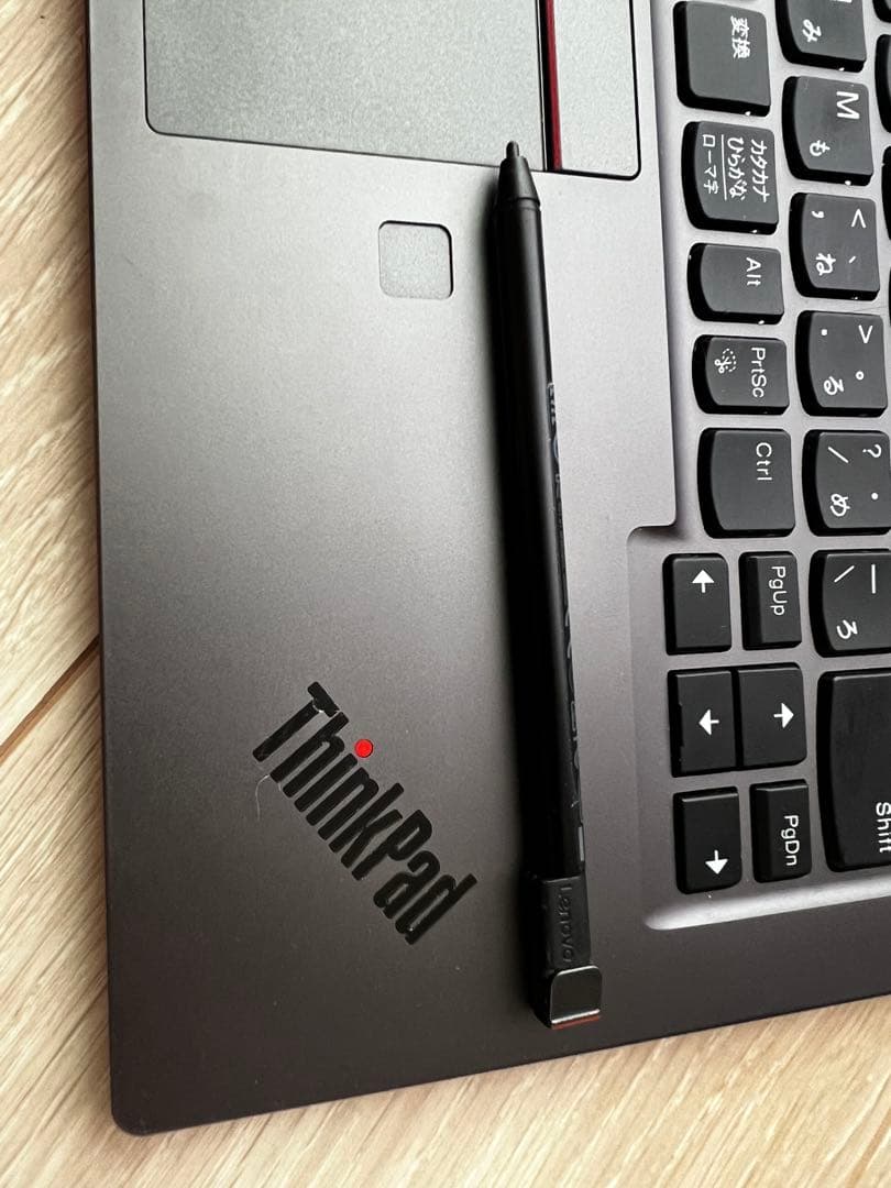 【美品】即使用可ThinkPad X1 Yoga Gen5 タッチペン指紋