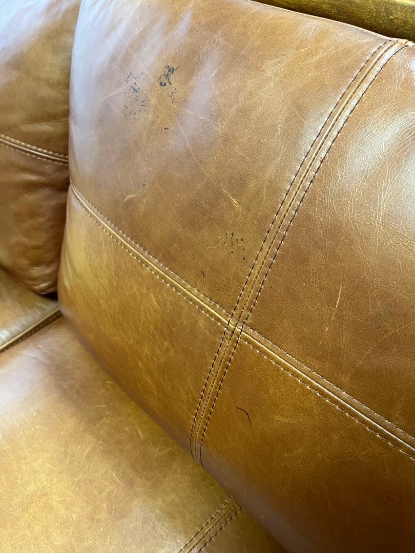 ウニコ unico KIRP カバーリングソファ(2人掛け レザー)