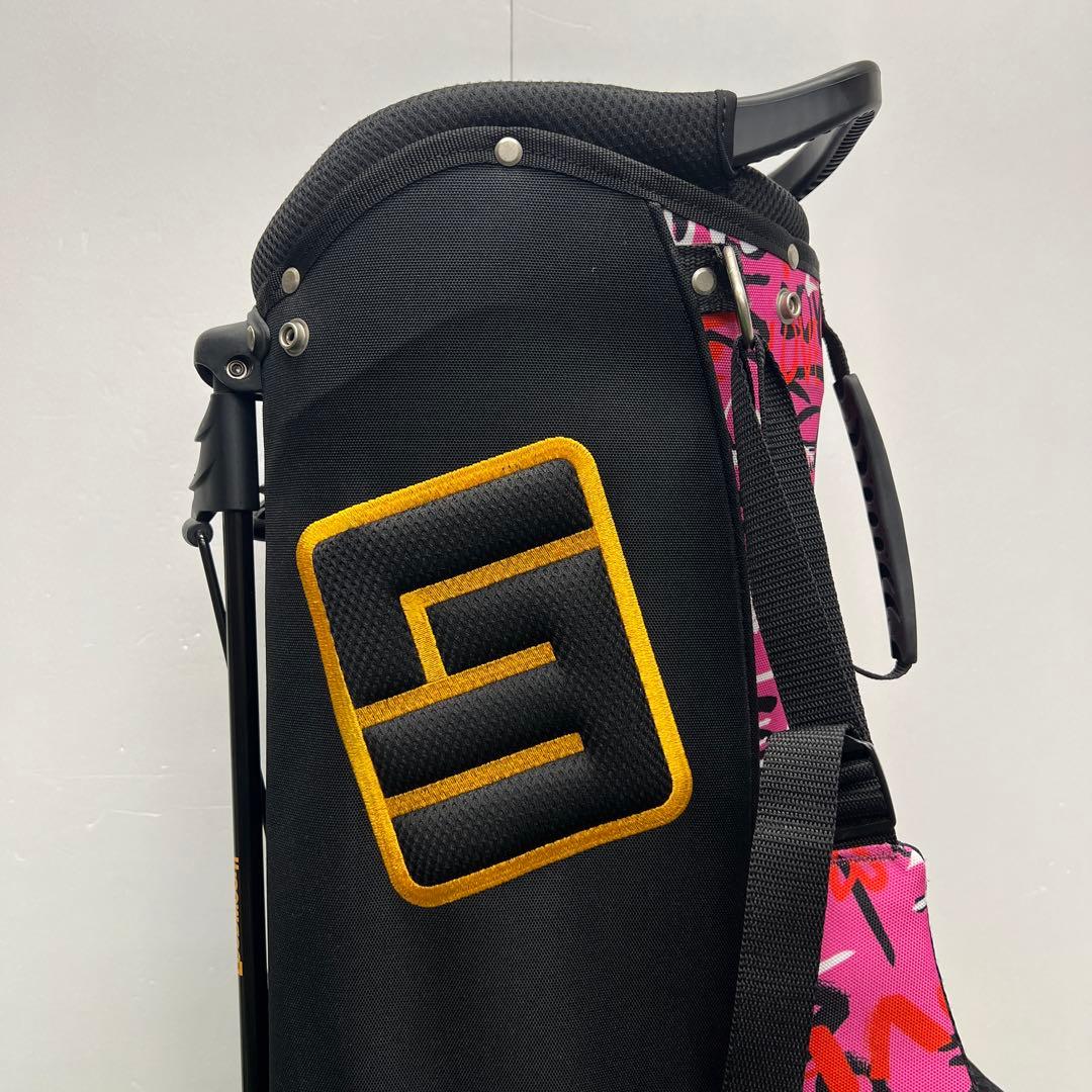 ラウドマウス　LOUDMOUTH キャディバッグ　8.5インチ　ゴルフ　ピンク