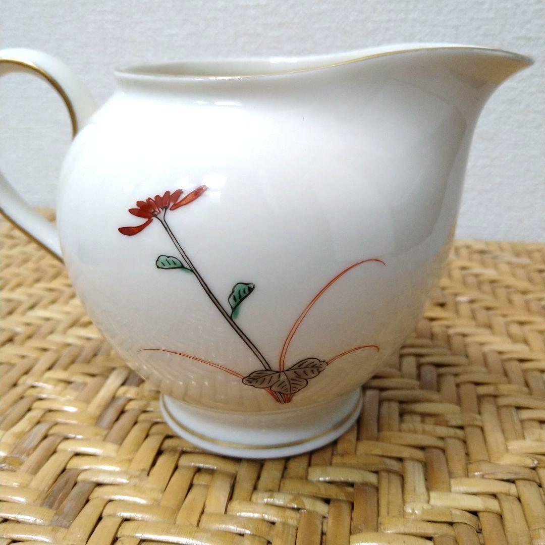 未使用　オールド香蘭社 シュガーポット クリーマー ティーポット 金彩