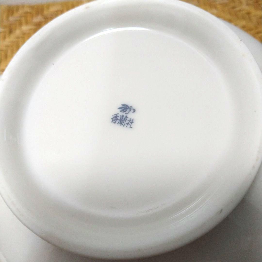 未使用　オールド香蘭社 シュガーポット クリーマー ティーポット 金彩