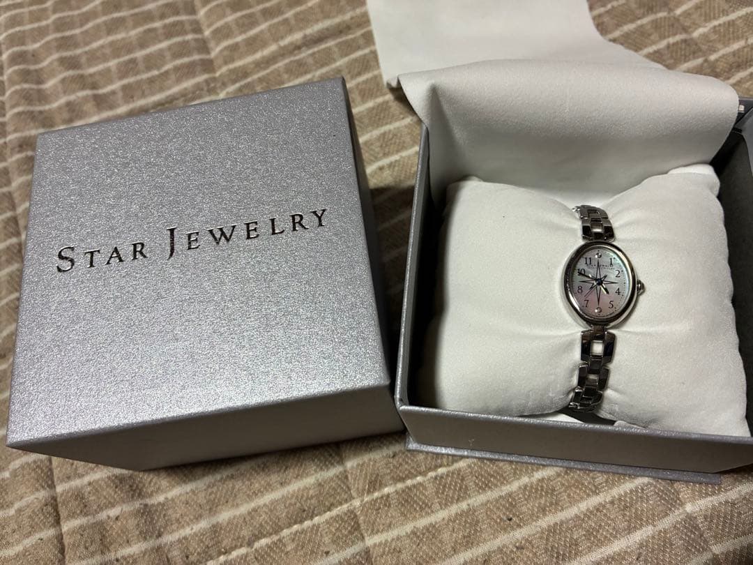 STAR JEWELRY オーバル型時計