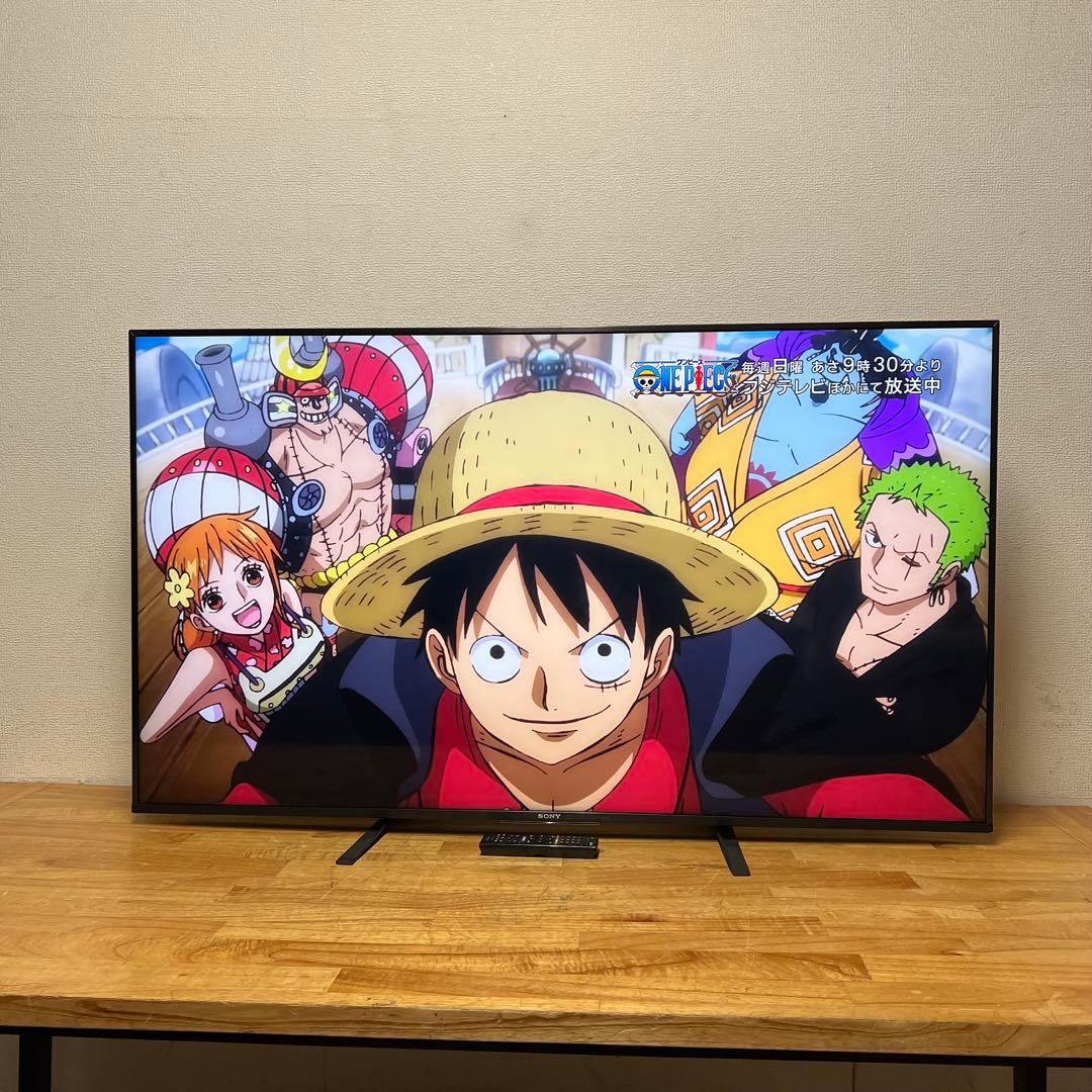 SONY 55V型 4K チューナーレス 液晶テレビ BRAVIA 動画アプリ○