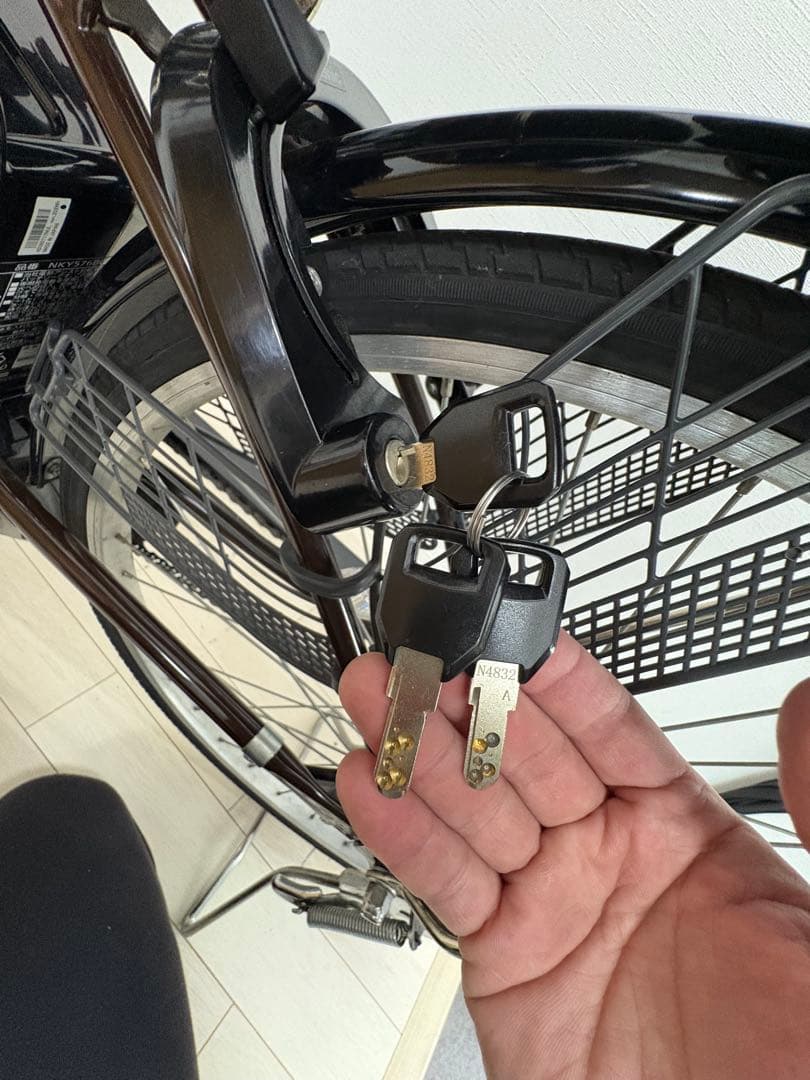 【美品】パナソニック ビビ YX BE-9ELSX632 電動自転車　22年