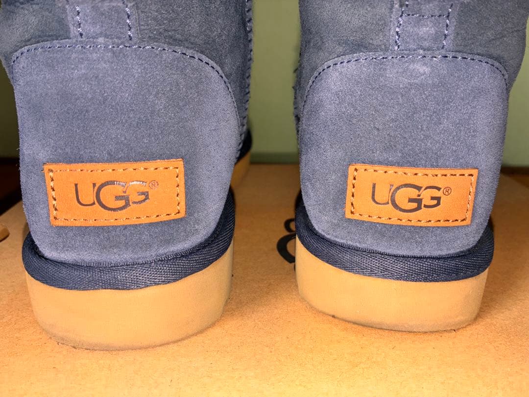 【〜1/13発送】UGG W CLASSIC MINI II ネイビー 25cm