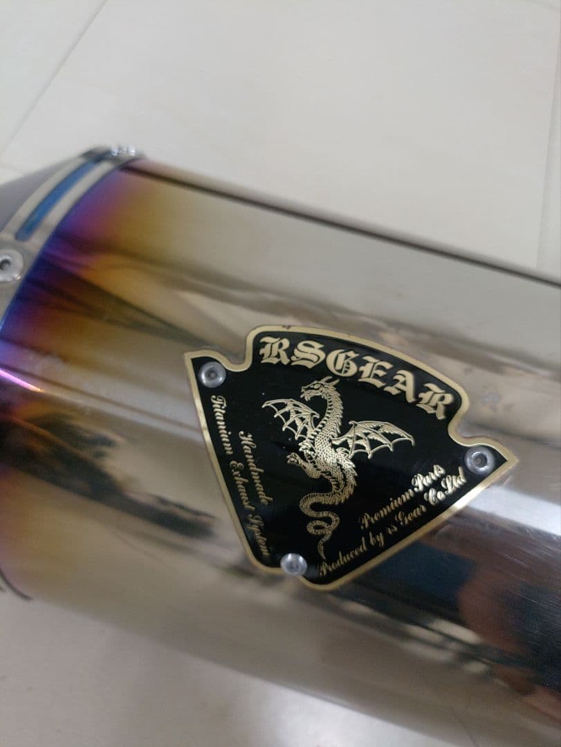 VFR800F ワイバン　クロスオーバル チタンドラッグブルー　RC79