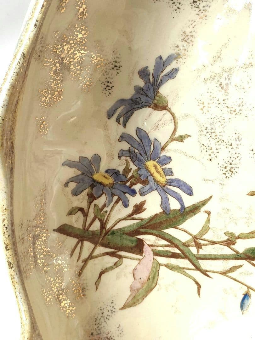 希少　美品　リュネビル　花器　　ソーシエール　フランスアンティーク