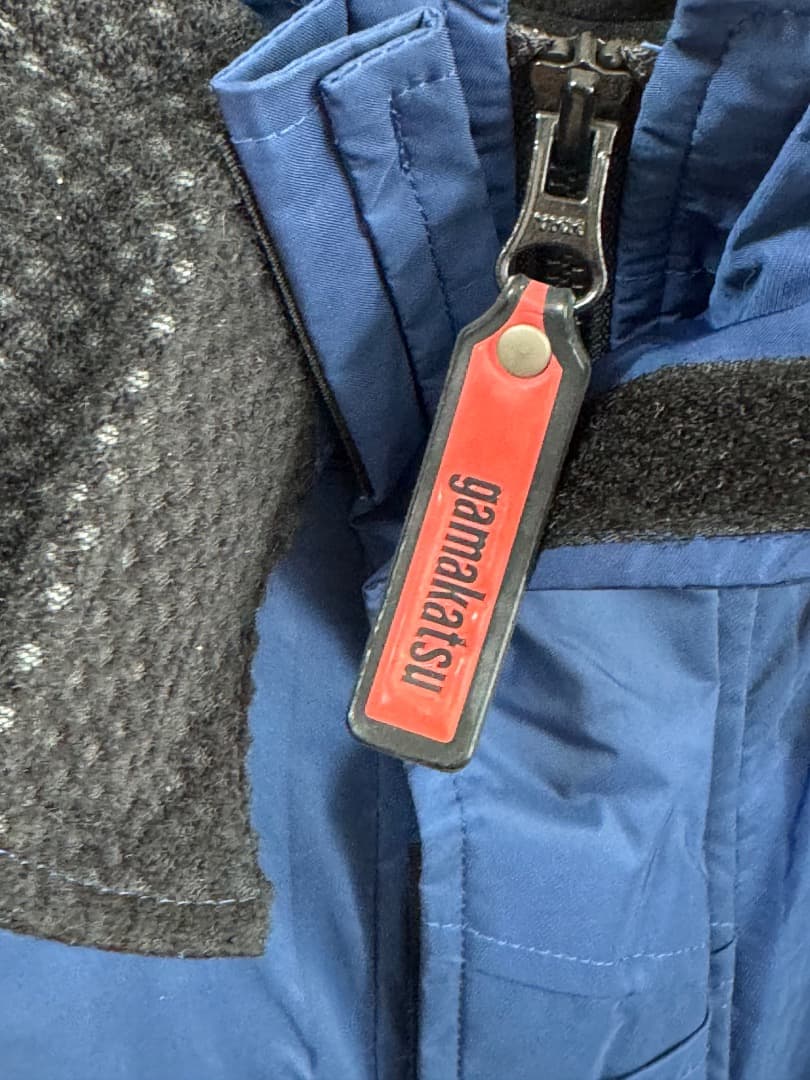 激レア 新品 未使用 がまかつ ウインドアップレインスーツ GM746