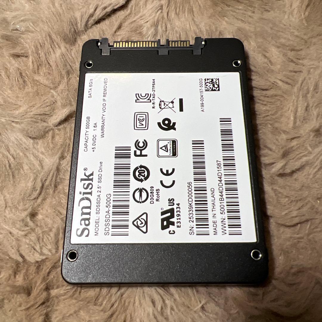内蔵型SSD SanDisk SSD PLUS 500GB