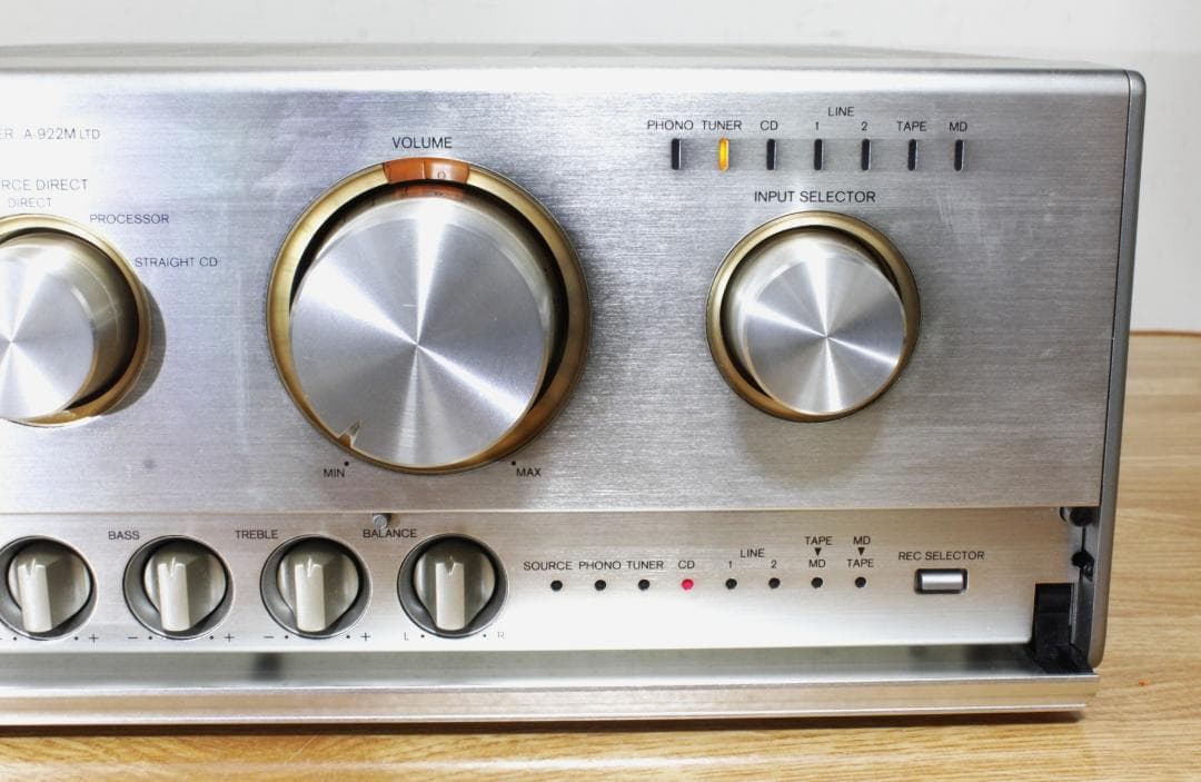 ♪ONKYO ステレオアンプ Ａ－９２２Ｍ ＬＴＤ動作美品【04】♪