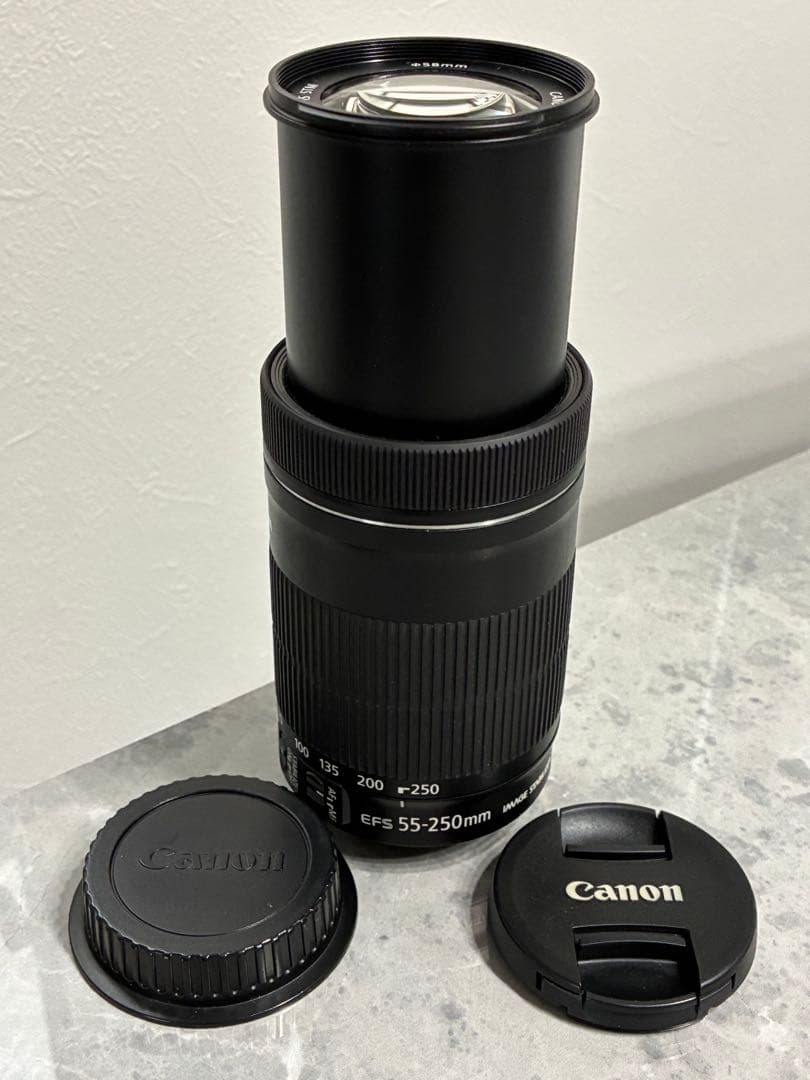 ⭐️外観美品⭐️キャノン Canon EF-S 55-250mm STM レンズ