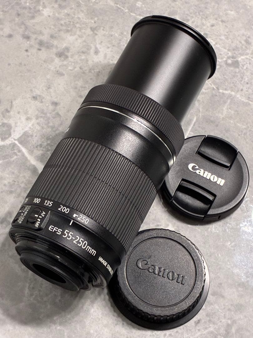 ⭐️外観美品⭐️キャノン Canon EF-S 55-250mm STM レンズ