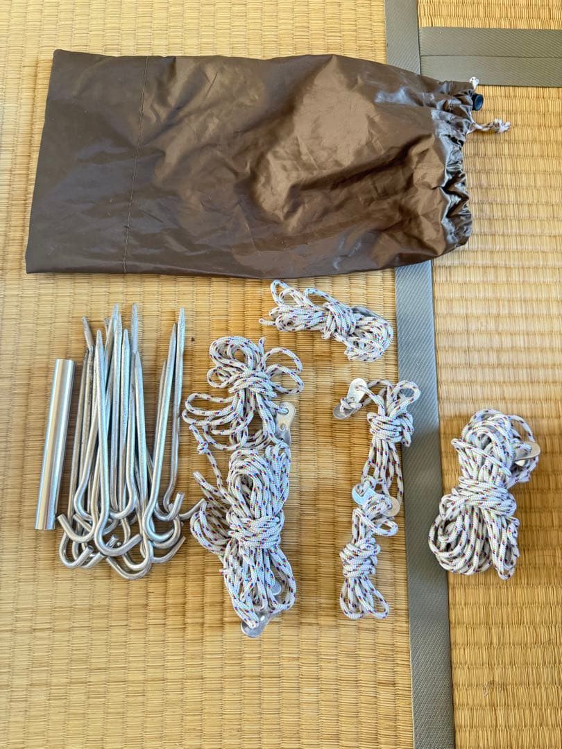  peak アメニティドームM テント4回使用