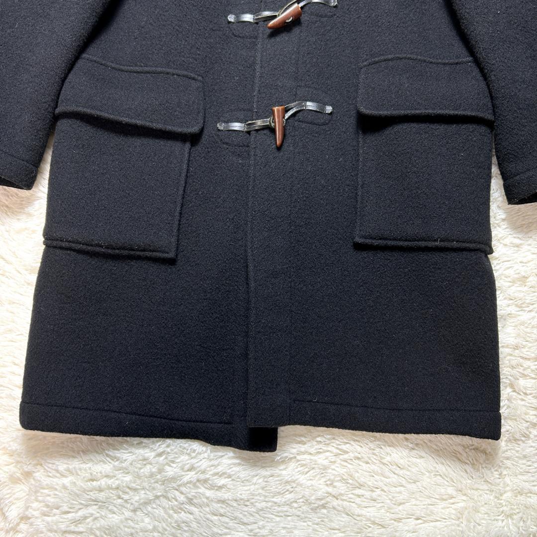 美品✨グローバーオール ダッフルコート ロング丈 チェック柄 トグル L相当