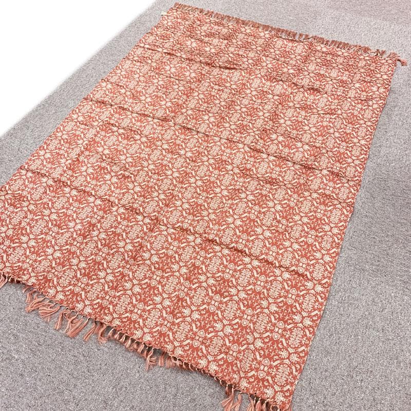 506ms2◆龍村美術織物 【未使用品】テーブルクロス 山羊花卉文錦◆美品