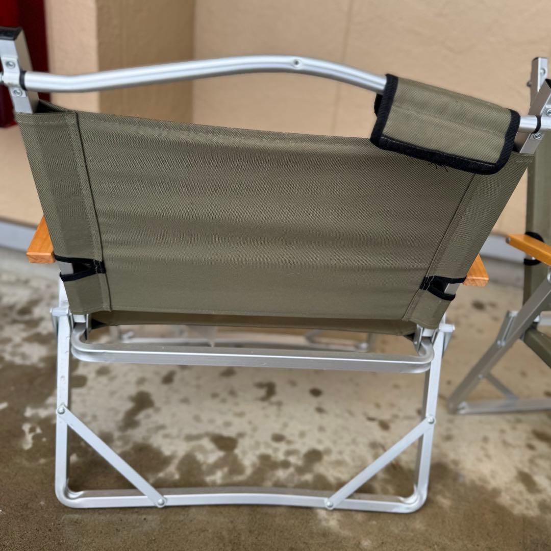 Coleman アウトドアチェア カーキ 2脚セット