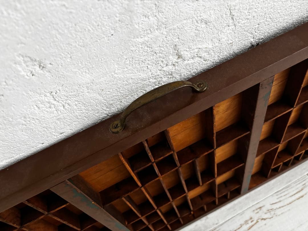 プリンタートレイ/アンティーク/木製トレイ大きめ