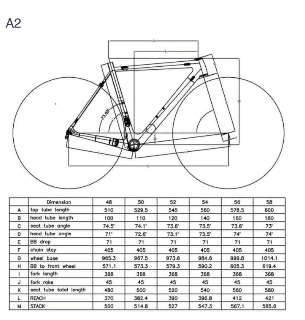 ICAN A2 カーボンロードバイクフレーム