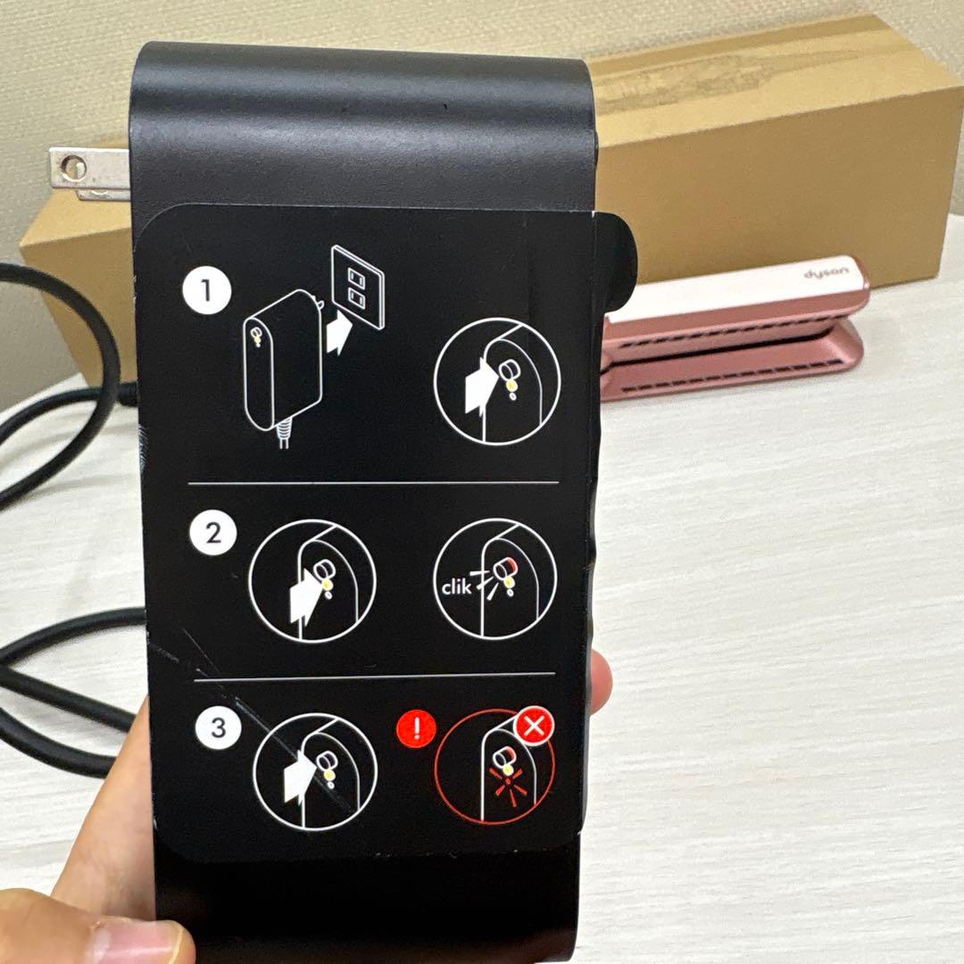 Dyson airwrap ピンク 本体と付属品