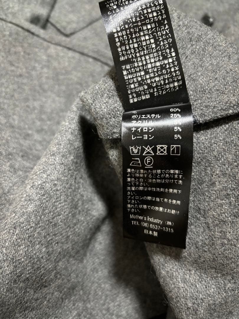 mizuiro ind ポケット付きワイドシャツ 羽織り 2025AW