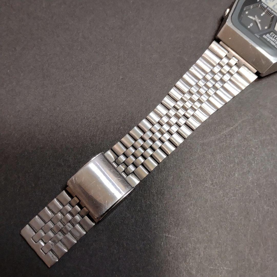 【レアカラー！70's VTG】シチズン クォーツ デジアナ 1st model