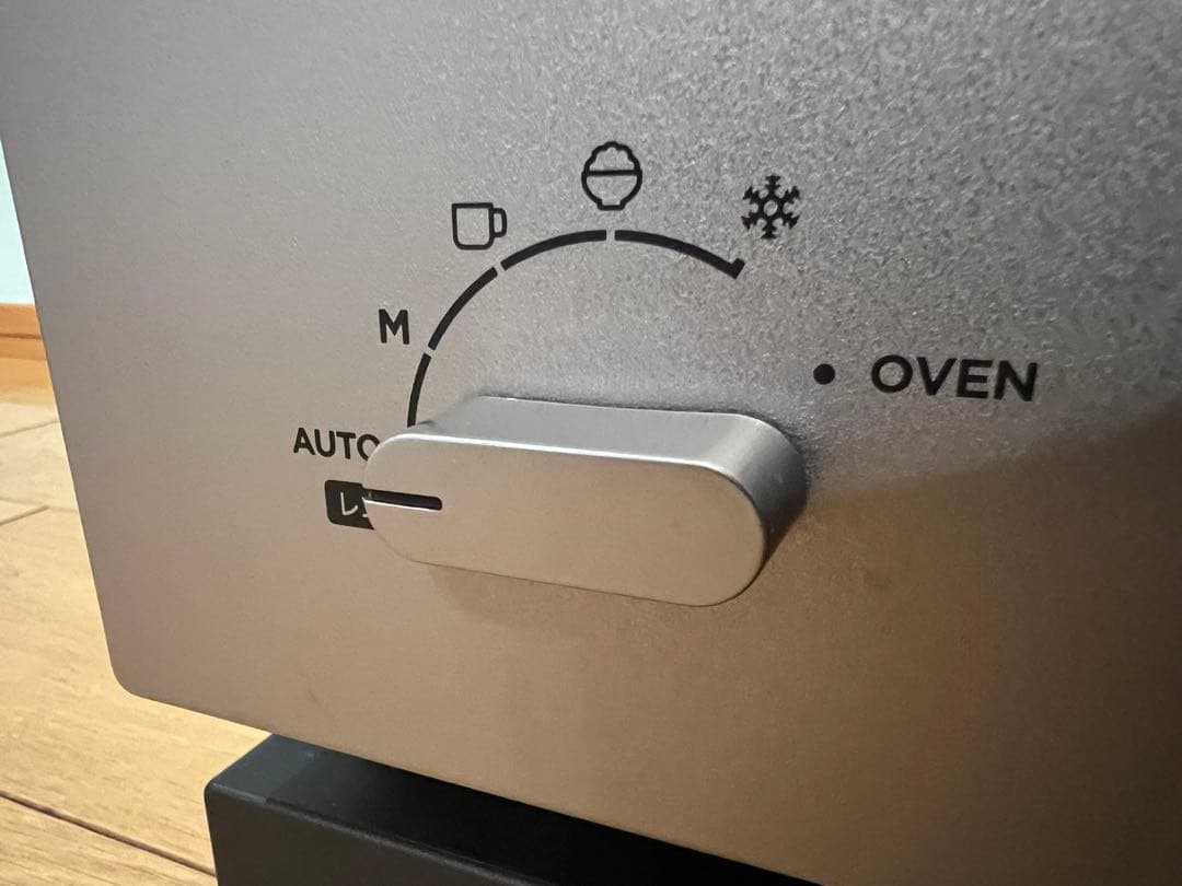 バルミューダ 電子レンジ オーブンレンジ　シルバー