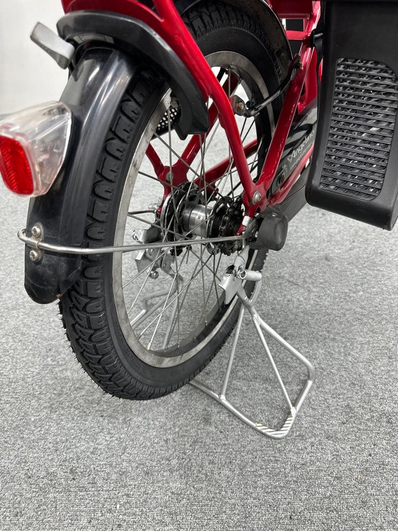 3人乗り対応電動自転車　ブリヂストンアンジェリーノ チャイルドシート付き　お得