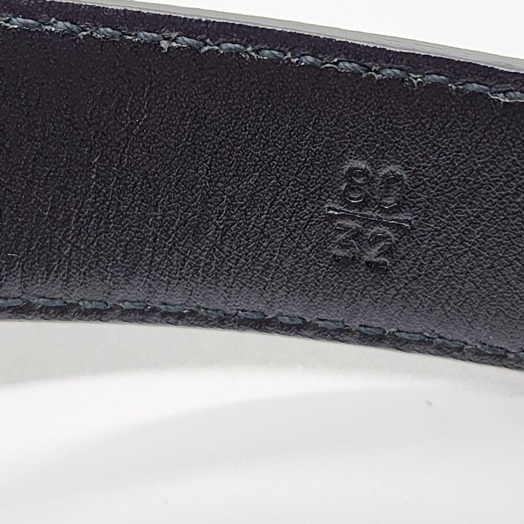 【 極美品 】 プラダ　サフィアーノレザー　ベルト　ハートチャーム　ブラック