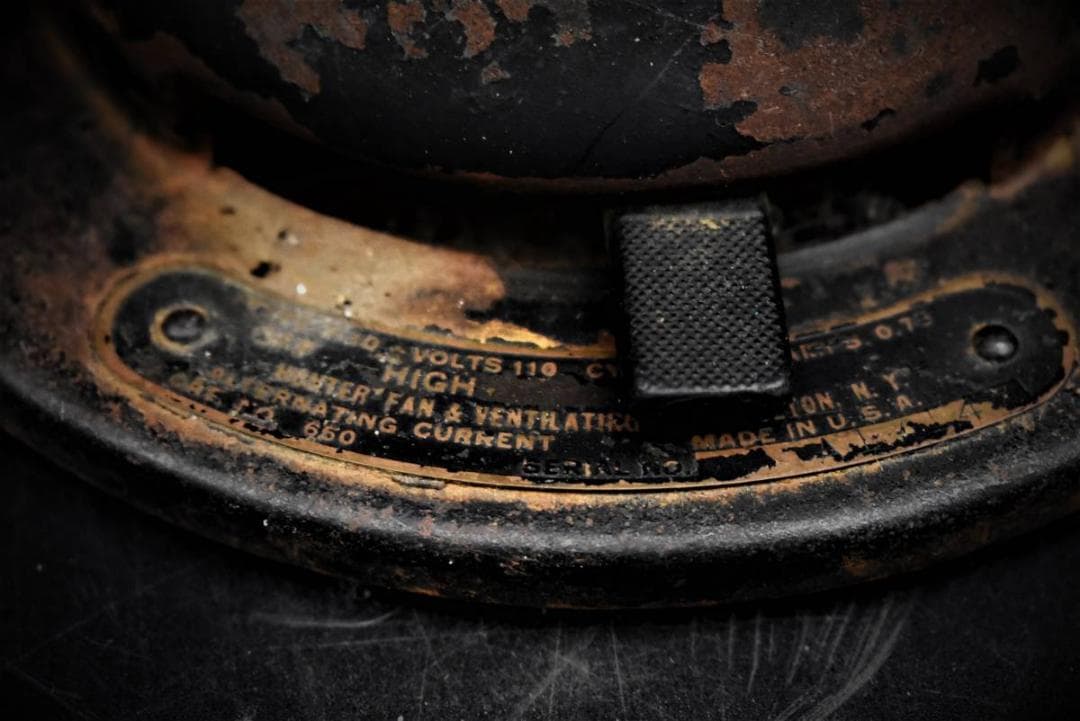 HUNTER FAN扇風機 VOLTS110 MADE IN USAヴィンテージ