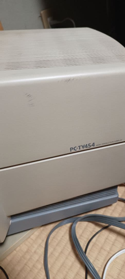 A*n様 PCTV454 ブラウン管テレビ ホワイト NEC